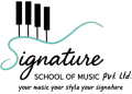 signature school of music official logo